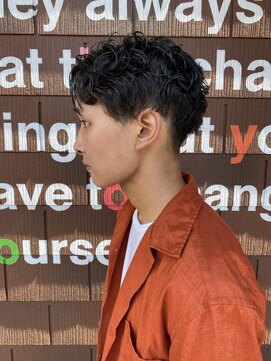 オブジェ ナチュレ(OBJE’T nature) アップバングパーマ【平松伸一】