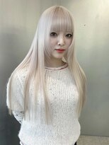 ペレ アネックス 大阪梅田茶屋町店(PELE ANNEX)&nbsp;くびれヘア/アプリコットオレンジ/夏のヘアアレンジ/梅田