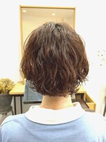エリン バイ リル ヘアー 本陣(eLin by LiL hair)&nbsp;顎ライン×ナチュラルスパイラル