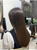 透ける暗髪のモノブラウン♪