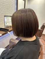 ヘアー サロン アットシュシュ(Hair Salon At'shushu)&nbsp;ツンツンになんかさせない！髪質改善ストレートで自然な艶髪ボブ