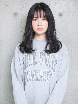 ゆるふわセミロング