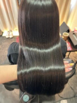 ツヤ髪スタイル