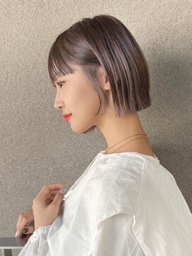 ガーデン 渋谷(GARDEN) 大人ガーリーダークアッシュ小顔似合わせカット