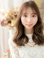 カバーヘア ブリス 上尾西口店(COVER HAIR bliss)&nbsp;ベージュカラー外国人風エアウェーブパーマc7上尾20代30代40代