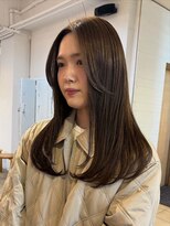 クラフト ヘア デザイン(CRAFT HAIR DESIGN)&nbsp;透け感たっぷりオリーブベージュ