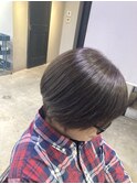 【脱白髪染め】ショートボブ×白髪ぼかし9【 lok 高田馬場】