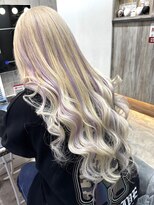 ヘアーグランデシーク(Hair Grande Seeek)&nbsp;ホワイトブロンド×パープル