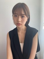 トリッカ シブヤ(TRICCA SHIBUYA)&nbsp;切りっぱなしボブ/ナチュラルボブ/暗髪