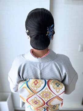 タグマル 卒業式☆お母様訪問着着付けヘアセット