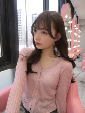 ボタン シブヤ(VOTAN SHIBUYA) 【MISAKI】ヘーゼルショコラ/レイヤーカット/顔まわりカット