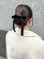 アエル 宝塚南口駅前店(aeru)&nbsp;大人かわいいリボン×編み込み【宝塚南口駅前駅】