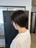 モコヘアーフロール(MOCO hair flor)&nbsp;耳掛け美人の丸みショートボブ