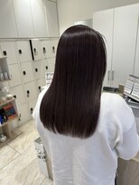 ケンジ 平塚 アネッタ(KENJE annetta)&nbsp;艶髪ストレート　髪質改善カラー　髪質改善トリートメント