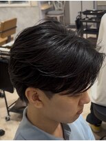 曲がる縮毛矯正専門店 バイ レイズ 名駅(RAYS) 曲がる縮毛矯正/毛流れセンターパートM