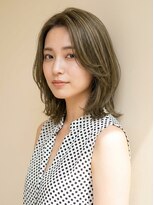 ティータ(teeta)&nbsp;【イエベ秋】小顔ハッシュカット×デザインカラーオリーブ