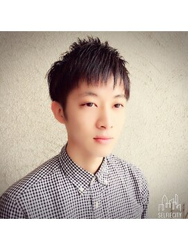 ヘアーアンドリラクゼーション 結(HAIR&RELAXATION) ナチュラル ツーブロック ショート