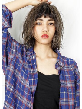 ヘアサロン ガリカ 表参道(hair salon Gallica) ☆ アッシュグレージュ & 毛束感 ☆ミルクティーカラーミディ♪