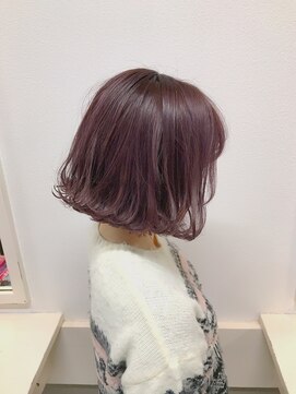 ジゼル(GiseL) ピンクラベンダー/ダブルカラー/ブリーチ/髪質改善/ハイトーン