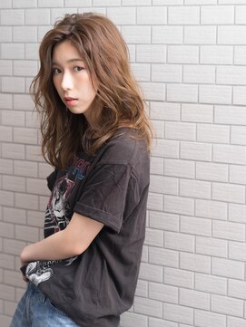 ニクス フリー ウエストバーン(nix free WB) 大人カジュアル センターパート