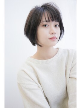 ヘアーラウンジ ディタ(Hair Lounge Dita) 「ヘルシー」×「暗髪ショート」