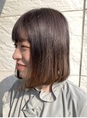 内巻きボブ