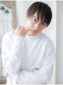 前髪がポイント!好感度大!無造作ショートC