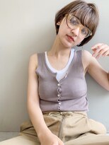 ベルビアンカ(Belle BIANCA)&nbsp;Belle BIANCA ショートボブ×フォギーベージュby.マツモト