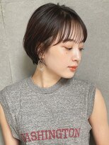 コクーン(Cocoon)&nbsp;大人ミニショート☆#マッシュ#くびれヘア#メルティカラー