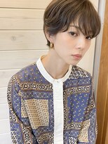 オーシャン(Ocean)&nbsp;［OCEAN Hair&Life 水田成美］なみなみウェーブ風くせ毛ショート