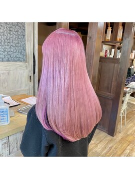 リングバイモアムー(Ring by Moremuu) ハイトーンピンク　インナーラベンダー