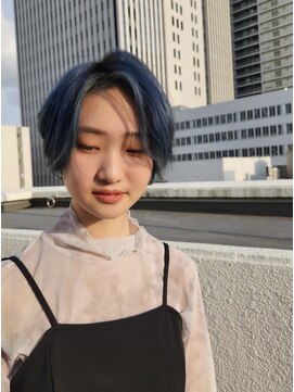 ヘアデザイン エソラ(hair design esora) Blue Short