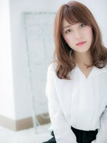 アルバハナレ 横浜(αlba HANARE) 関内/髪質改善/こっくりピンクベージュで大人ガーリー♪b