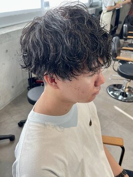 アンジェリカ 広島駅前店(ANGELICA) 【angelica__macha】メンズ波巻きパーマ