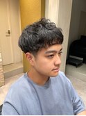 学生カット ナチュラルパーマ 学生 U24