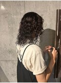 カーリーヘア/パーマヘア/ミディアムヘア