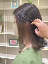 ドレス(Dress)&nbsp;インナーカラー/オリーブベージュ