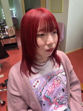 エマ(emma) レイヤーレッドカラー