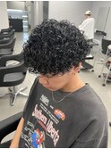 外国人風カーリーヘアー