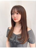 ＊プルエクレイヤーカット＋カラー＊