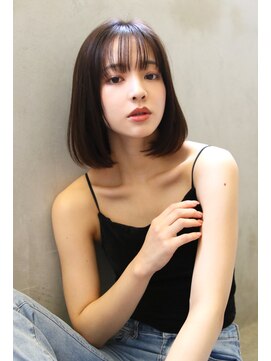 ブラン 広島八丁堀(Blanc) 【Blanc】ボブ＿切りっぱなしボブ＿髪質改善ボブ