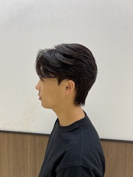 ステージ(STAGE) ダウンパーマ 韓国メンズヘア センターパート