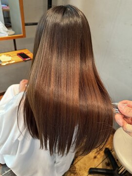 カンカ(Kanca) 美髪ストレート♯静岡市♯髪質改善♯縮毛♯美髪矯正