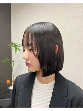 ルル(LuLu by KENJE) ボブ【藤沢/艶髪/ヘッドスパ/髪質改善/イノアカラー】