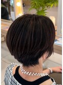 大人ショート×ハイライト