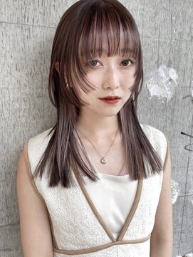 ペレ 梅田(PELE) 着物/メルティカラー/似合わせカット/ウェーブミディアム/梅田