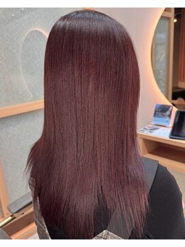 イゾラ(isola) 【isola】質感再整カラー/ピンクベージュ/春カラー/最新髪質改善