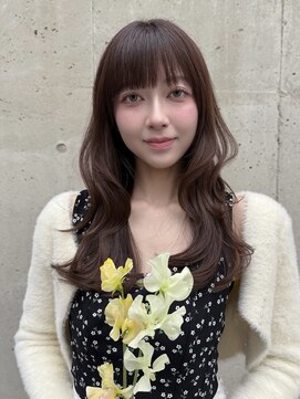 フローター 駒込六義園店(FLOWATER) 春カラーピンクベージュ×レイヤーカット