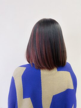 ラクーン バイ 朝日理容室(RacCoON by 朝日理容室) アンブレラカラー
