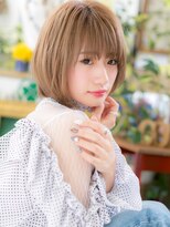 カバーヘア ブリス 川口(COVER HAIR bliss)&nbsp;大人かわこなれヘアツヤ感厚めバング丸みボブc6川口20代30代40代